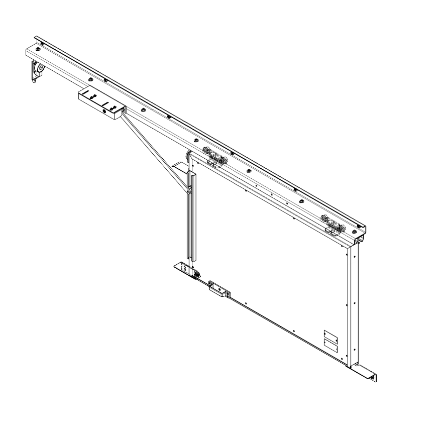 Schiebeelement, einflügelig